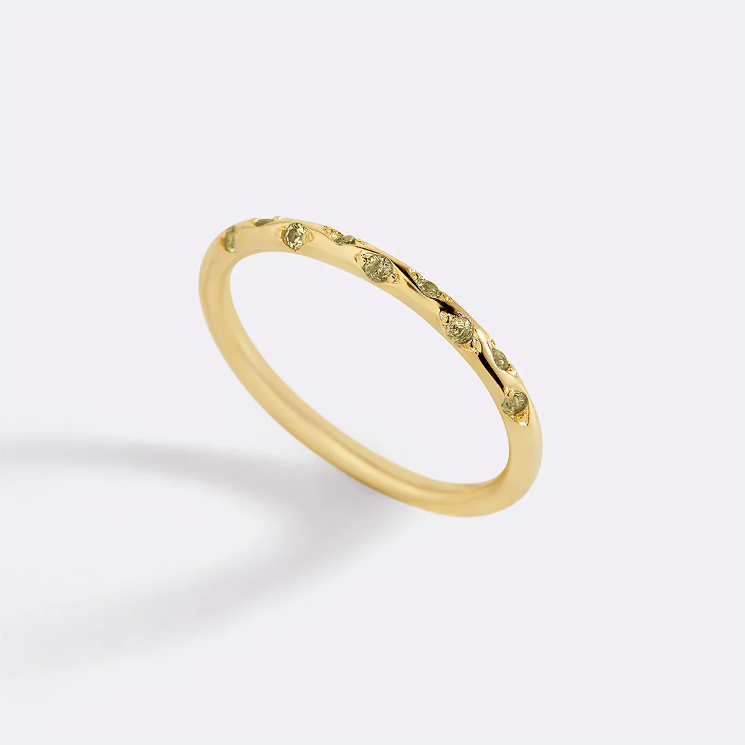 Dainty Constellation Birthstone Ring - Image 36