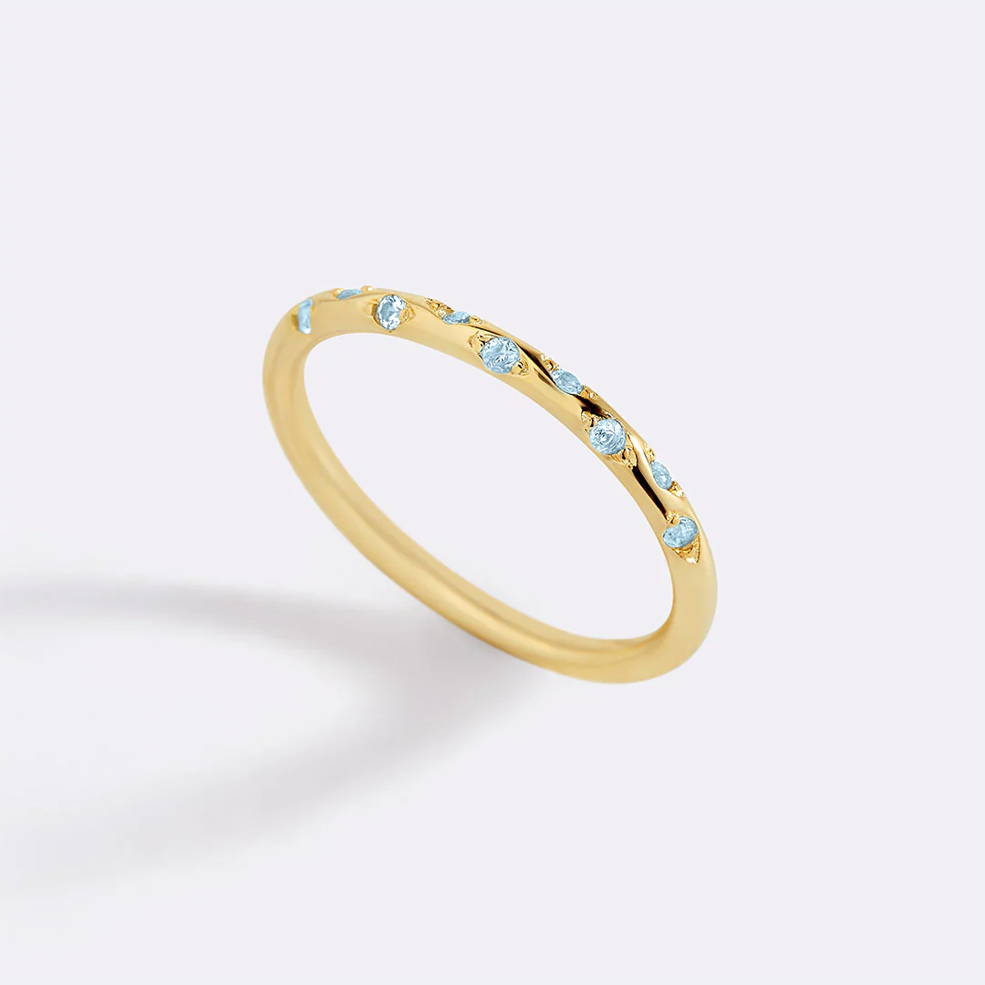 Dainty Constellation Birthstone Ring - Image 46