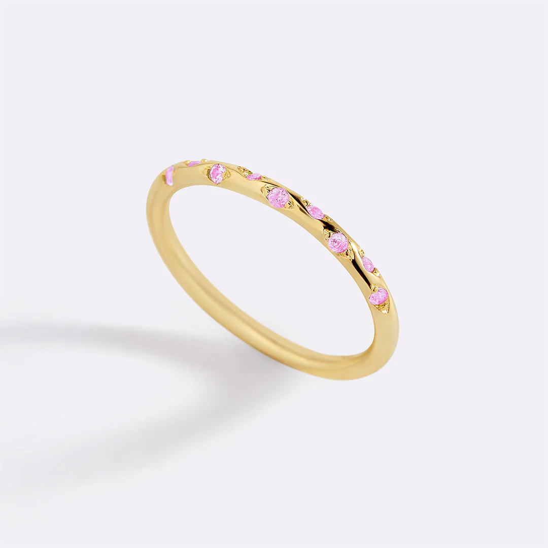 Dainty Constellation Birthstone Ring - Image 52