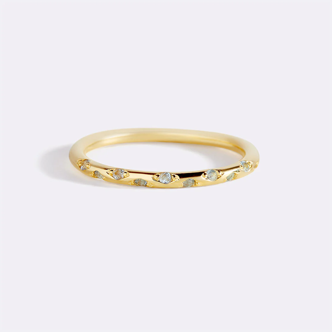 Dainty Constellation Birthstone Ring - Image 55