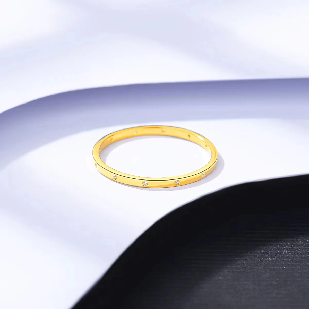 Dainty Braided Stacking Ring - Image 10