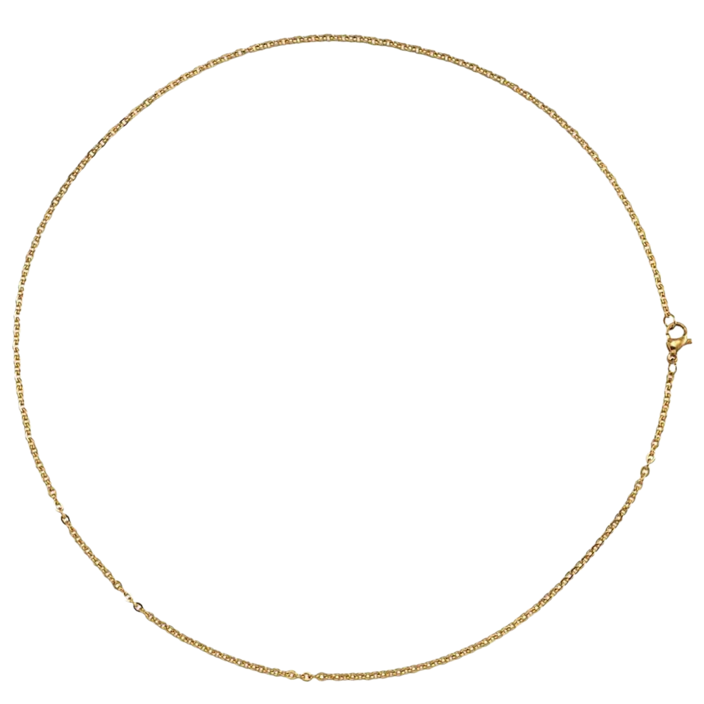 Dainty Cable Chain Necklace - Image 19