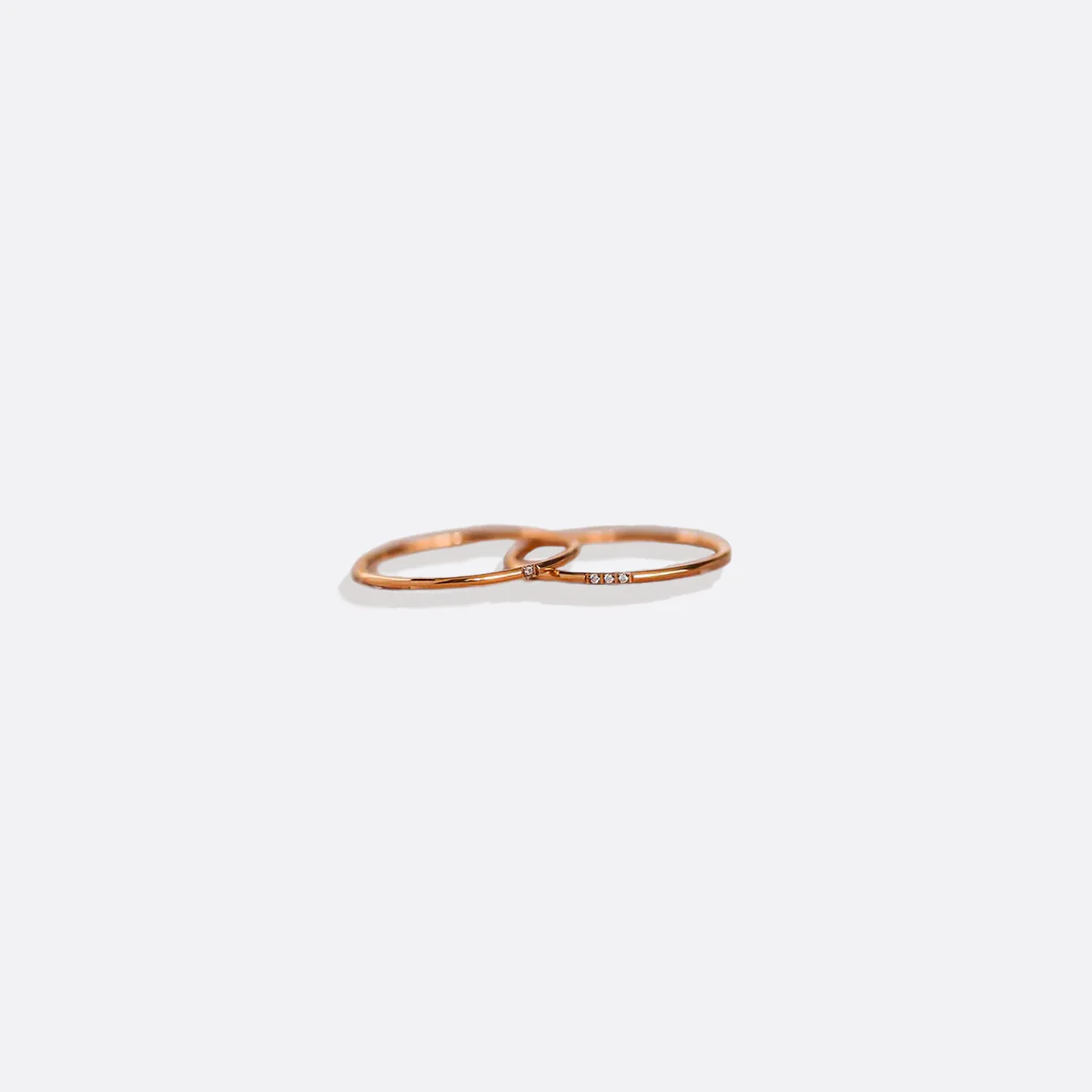 Dainty Diamonds Stacking Ring - Image 24