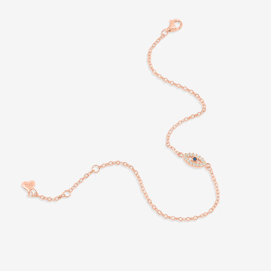 Dainty Evil Eye Charm Bracelet - Image 20