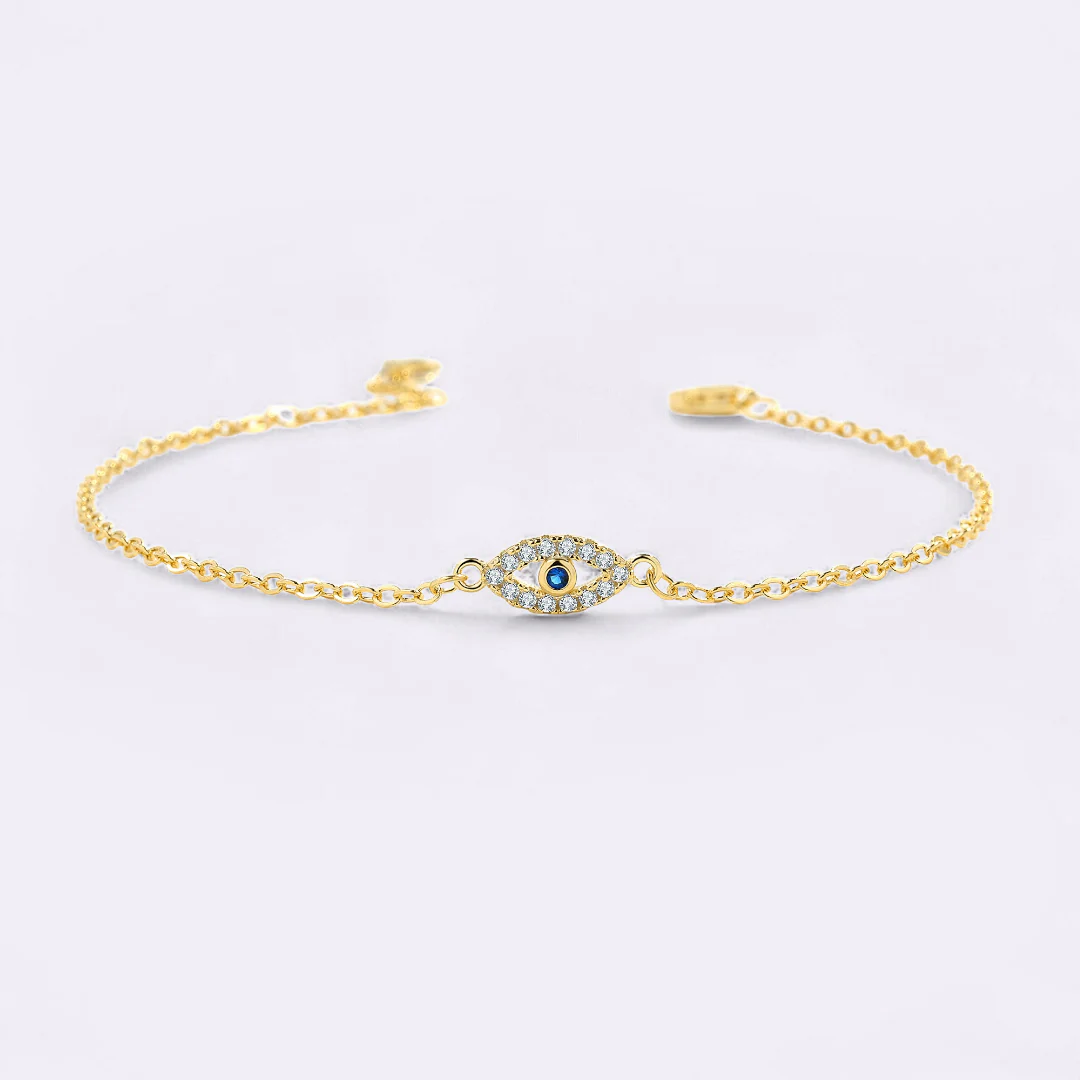 Dainty Evil Eye Charm Bracelet - Image 23