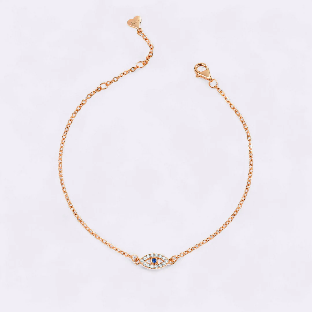 Dainty Evil Eye Charm Bracelet - Image 27