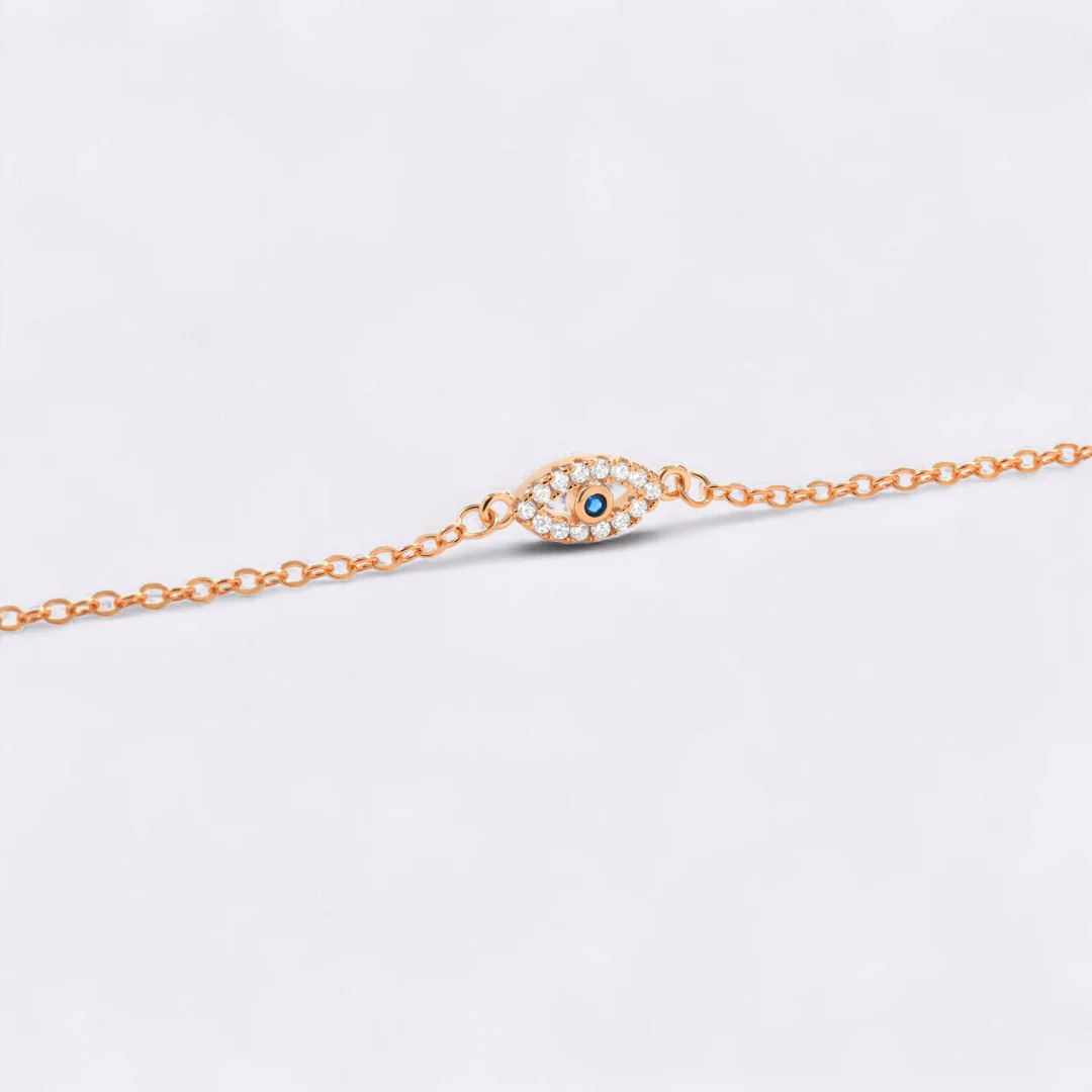 Dainty Evil Eye Charm Bracelet - Image 28
