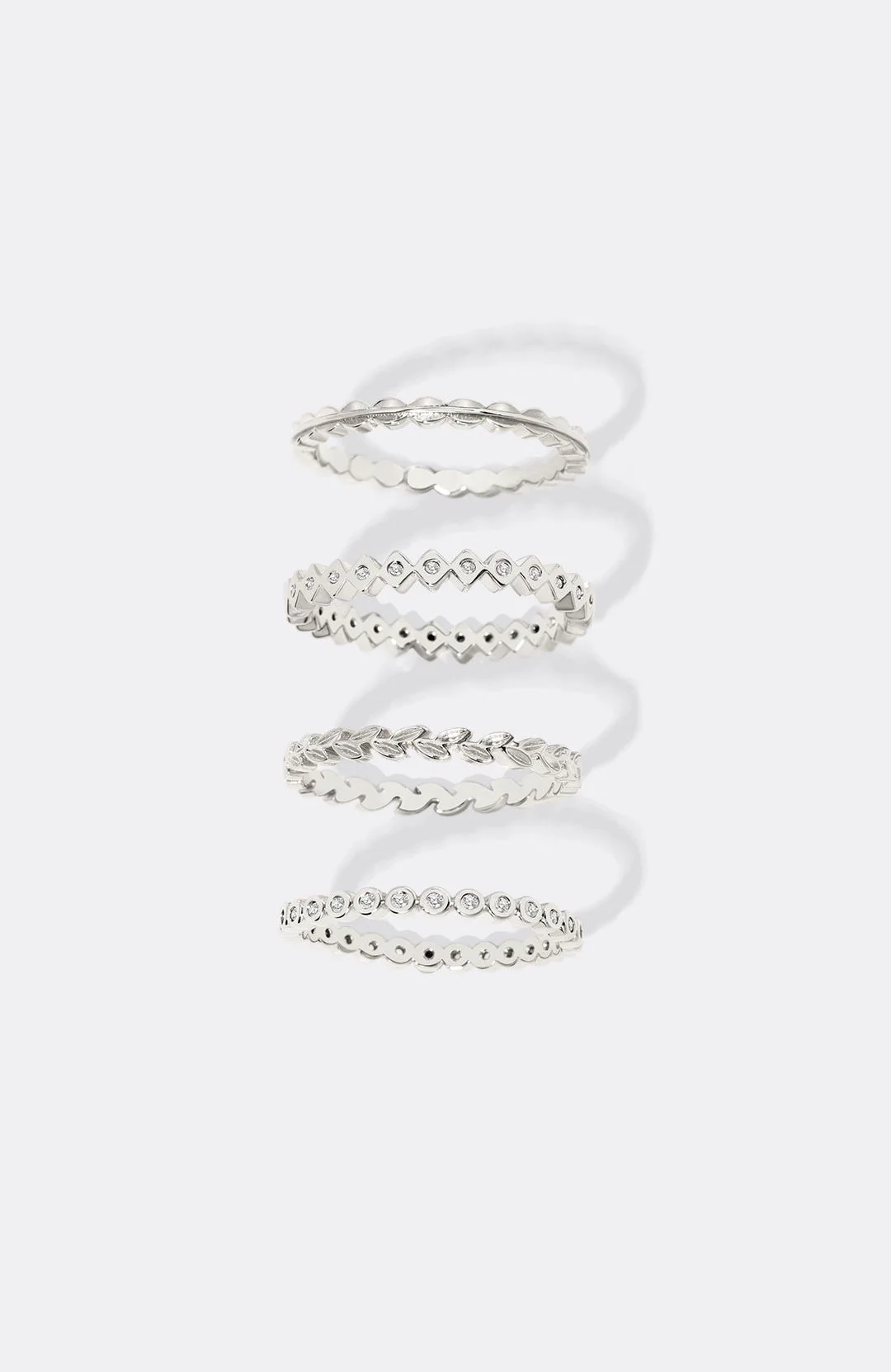 Dainty Gold Mini Ring Set - Image 11