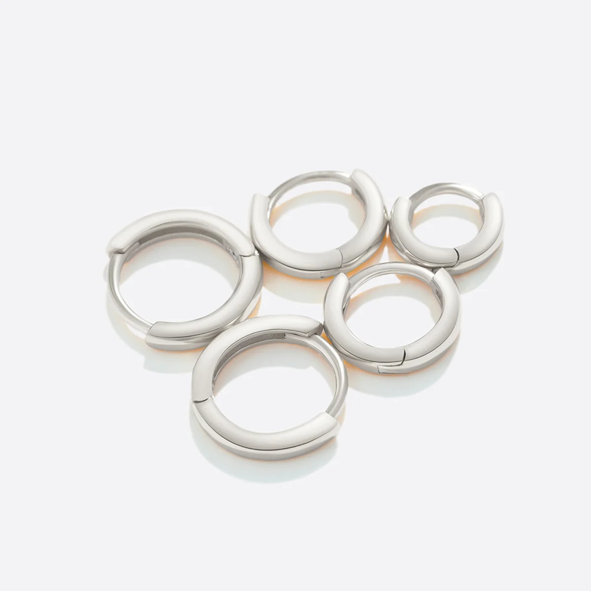 Dainty Huggie Hoop Earrings - Image 13
