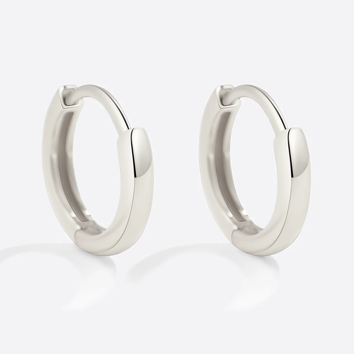 Dainty Huggie Hoop Earrings - Image 9