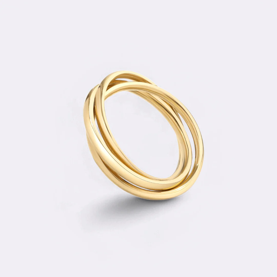 Dainty Interlocking Fidget Ring - Image 28