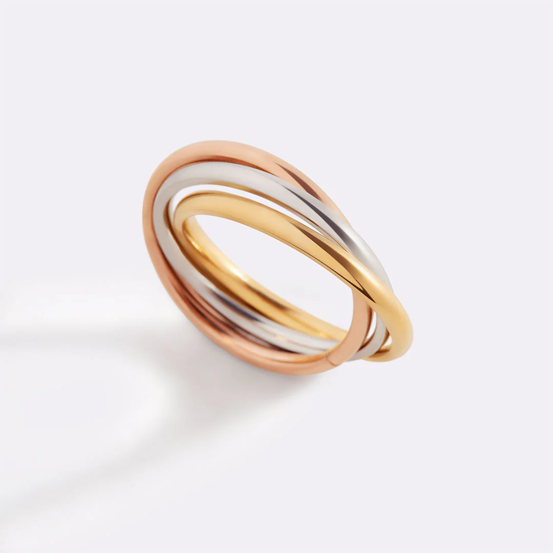 Dainty Interlocking Fidget Ring - Image 39
