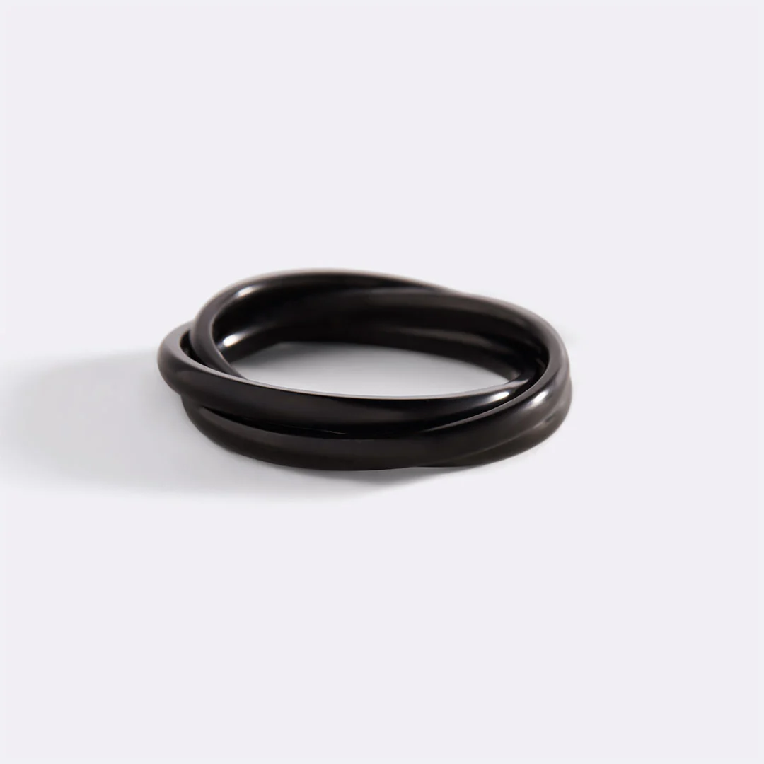 Dainty Interlocking Fidget Ring - Image 42