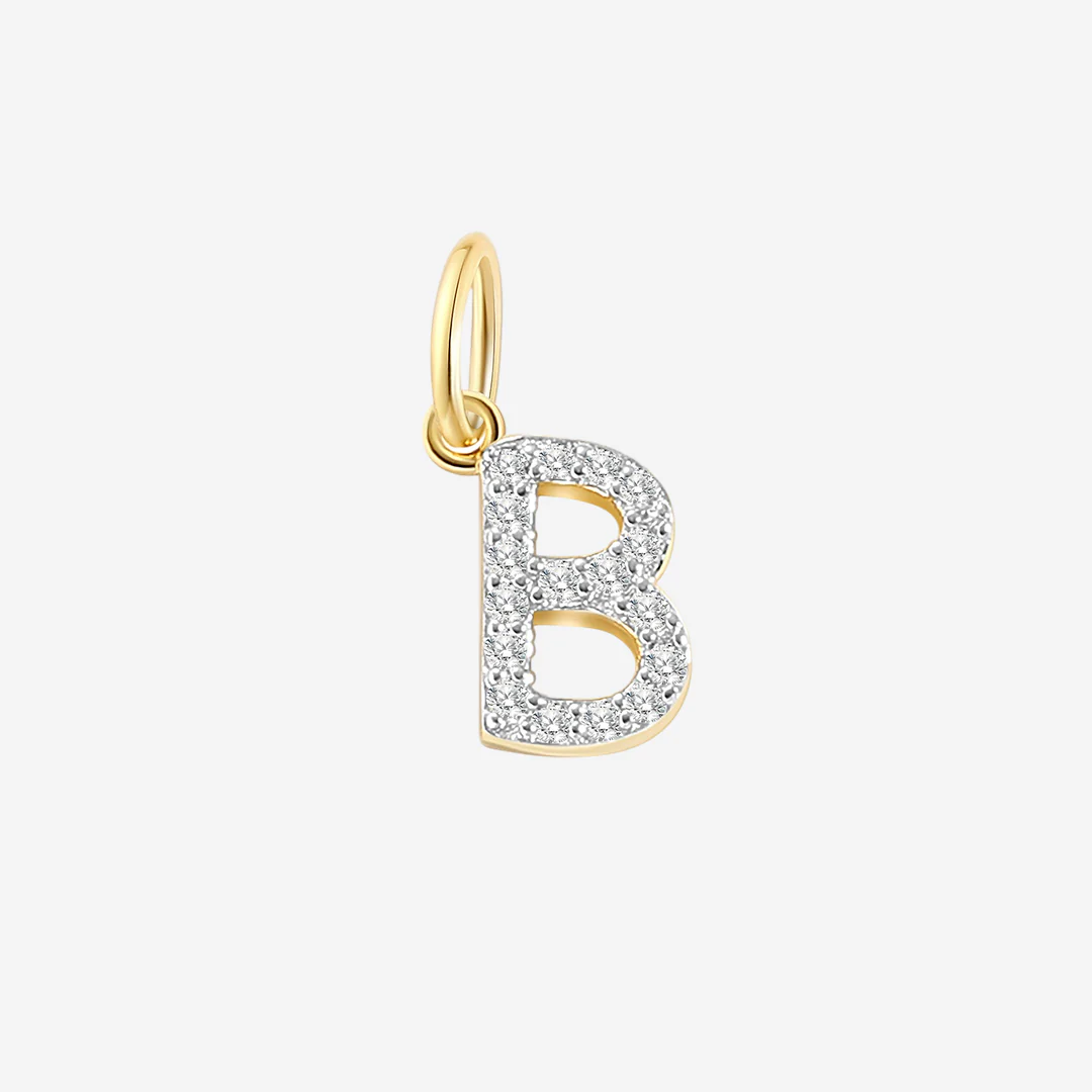Diamond Initial Charm - Image 10