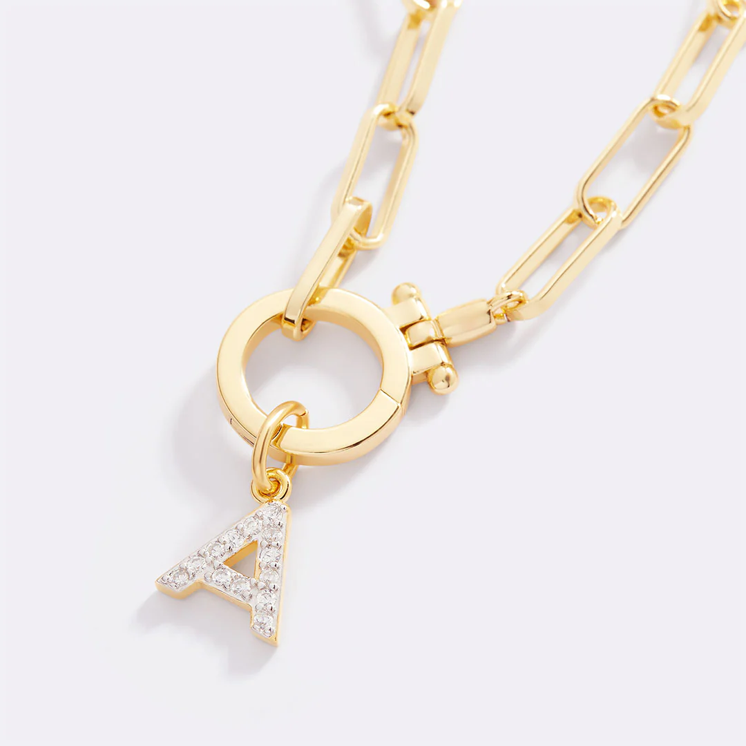 Diamond Initial Charm - Image 36