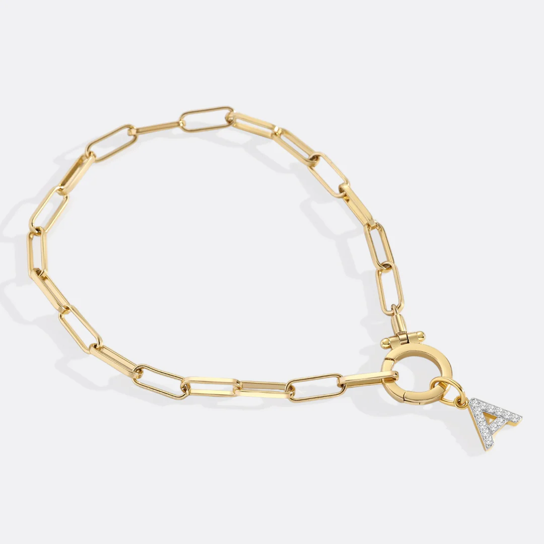 Diamond Initial Charm - Image 7