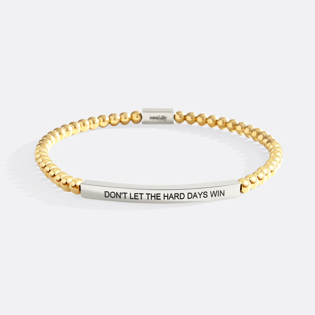 Don't Let The Hard Days Win Beaded Inspire Bracelet - Image 12