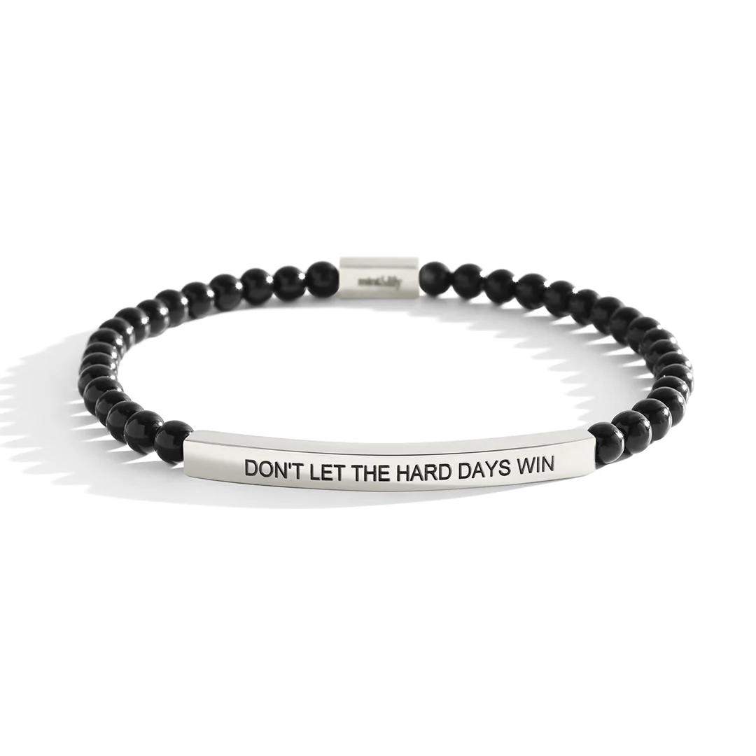 Don't Let The Hard Days Win Beaded Inspire Bracelet - Image 15