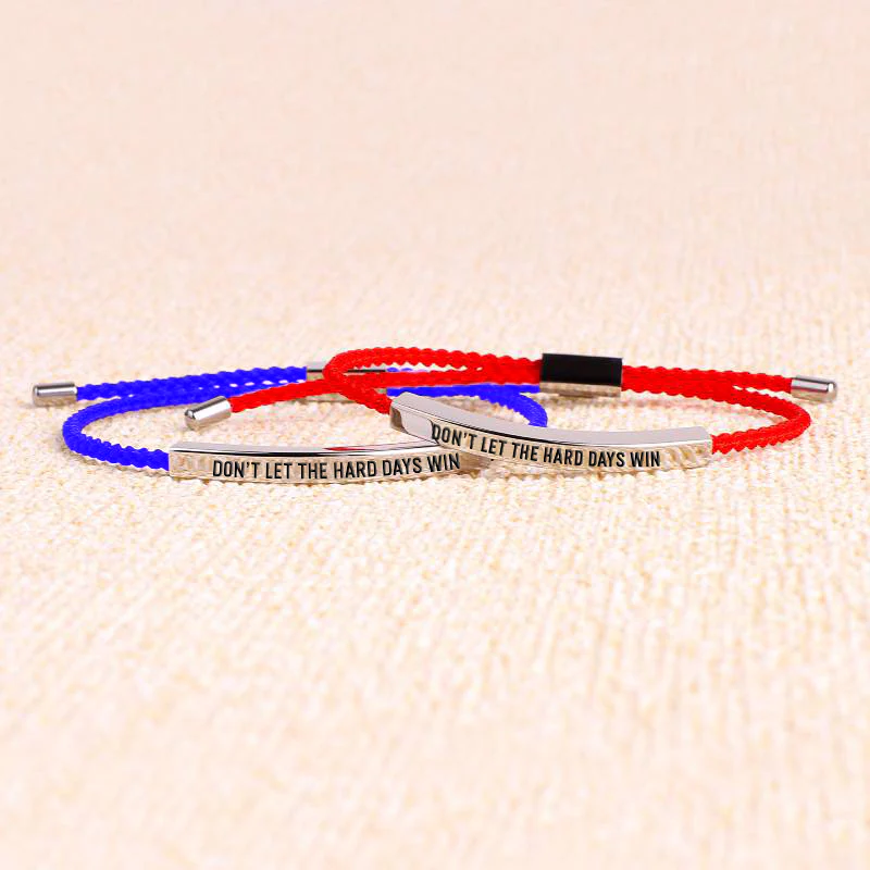 Don't Let The Hard Days Win Inspire Bracelet - Image 24