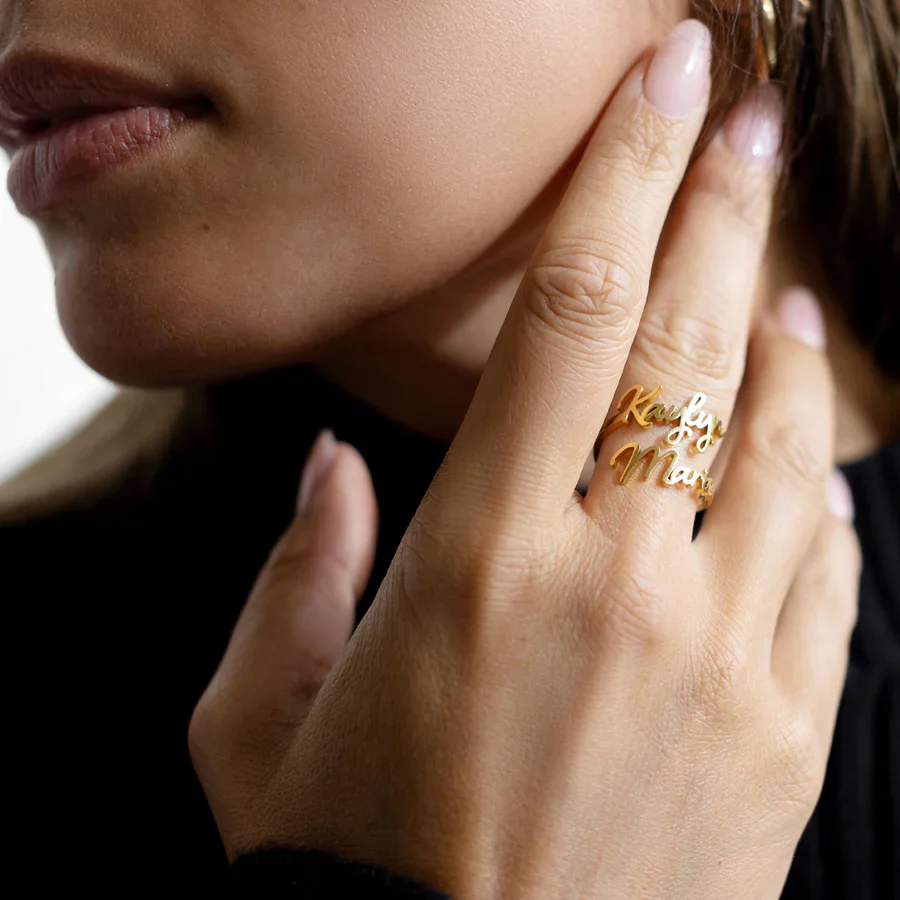 Double Name Ring - Image 16