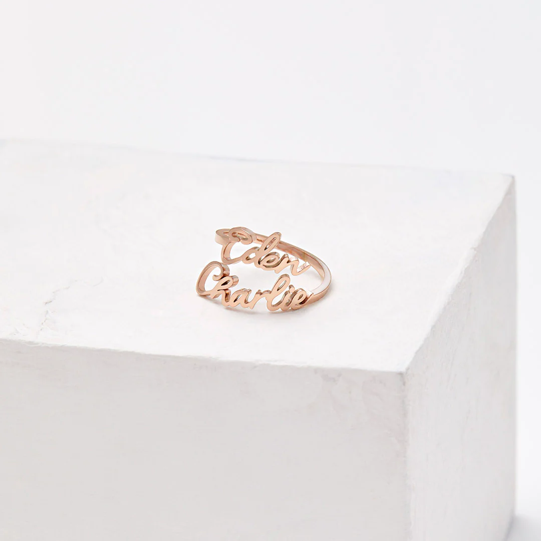 Double Name Ring - Image 17