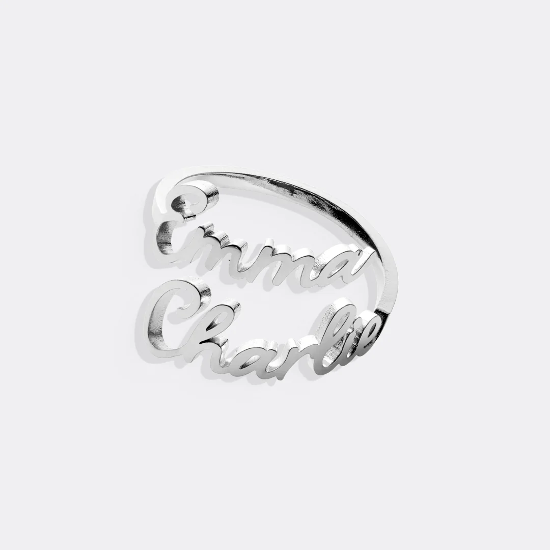 Double Name Ring - Image 25
