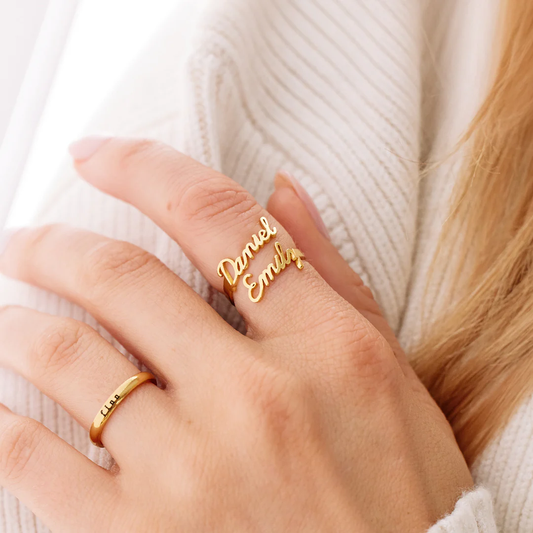 Double Name Ring - Image 29