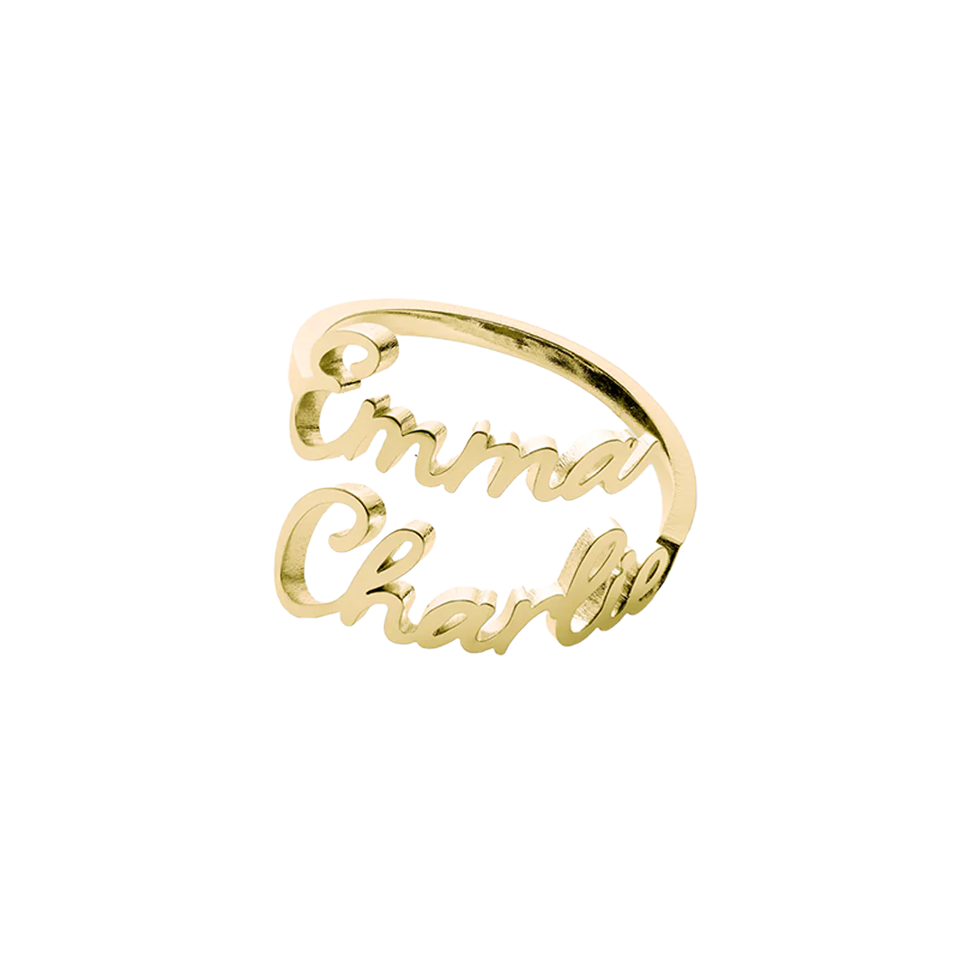 Double Name Ring - Image 5