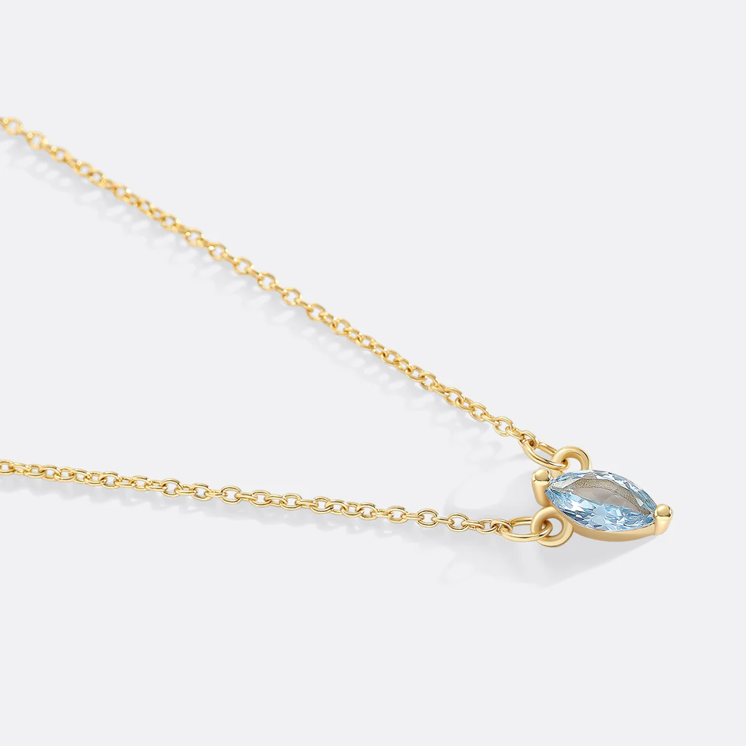 Elegant Family Birthstone Necklace - Image 10