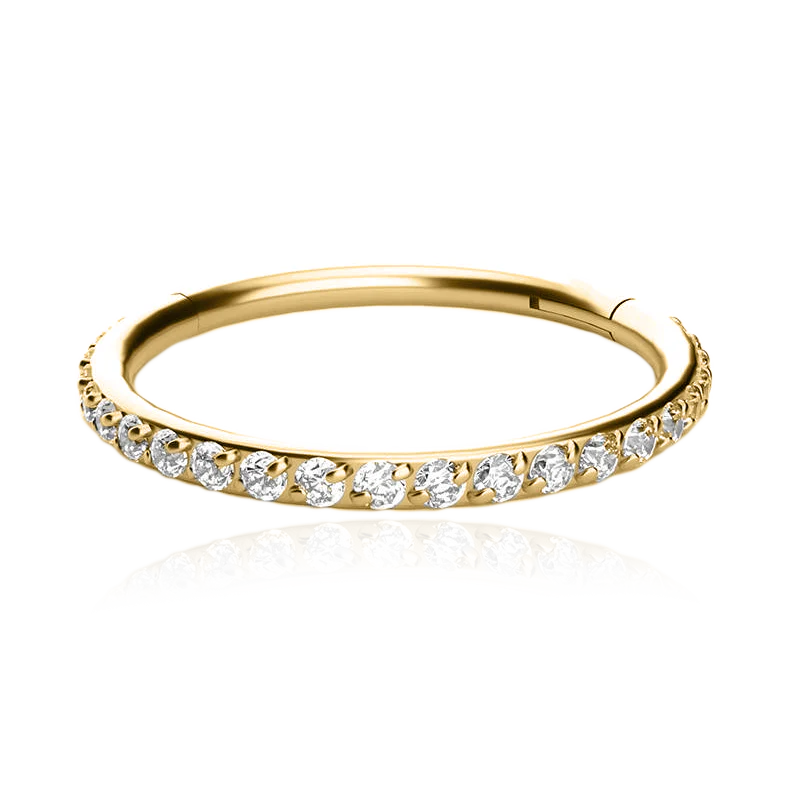 Eternity Crystal Cartilage Hoop Earrings | 16g - Image 18