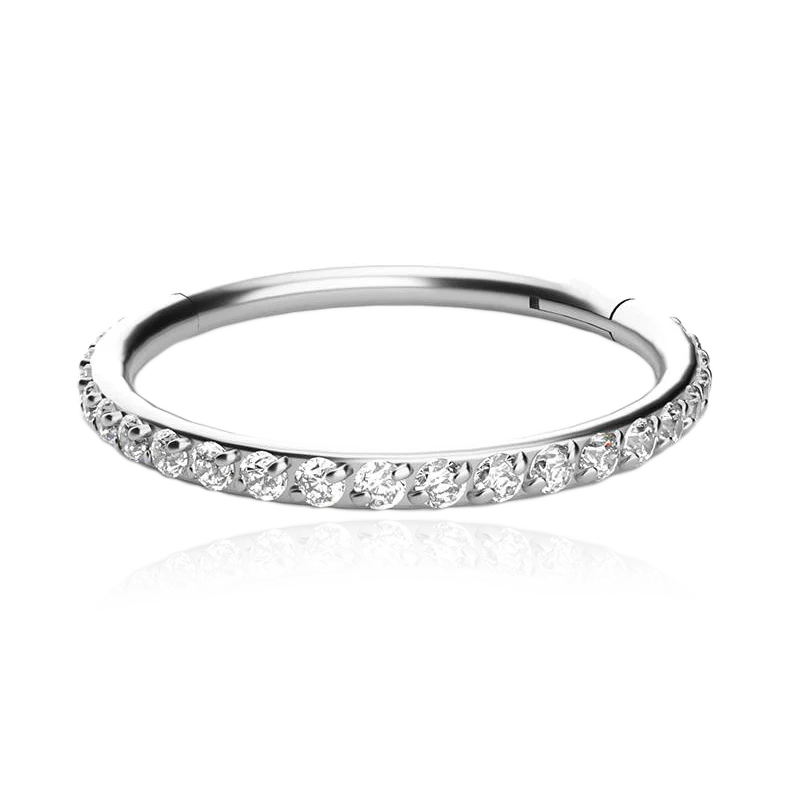 Eternity Crystal Cartilage Hoop Earrings | 16g - Image 19
