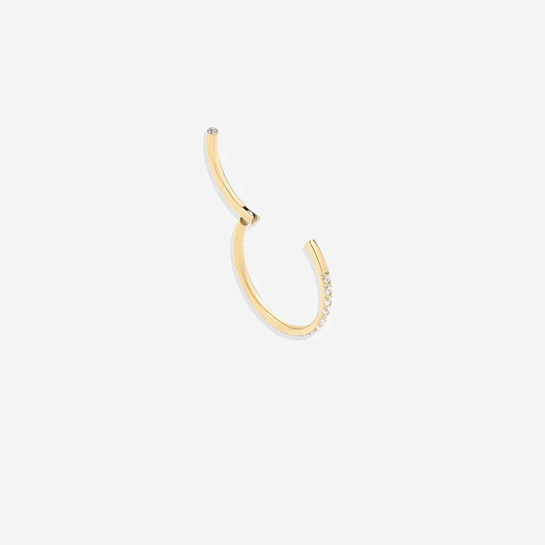 Eternity Crystal Cartilage Hoop Earrings | 16g - Image 32