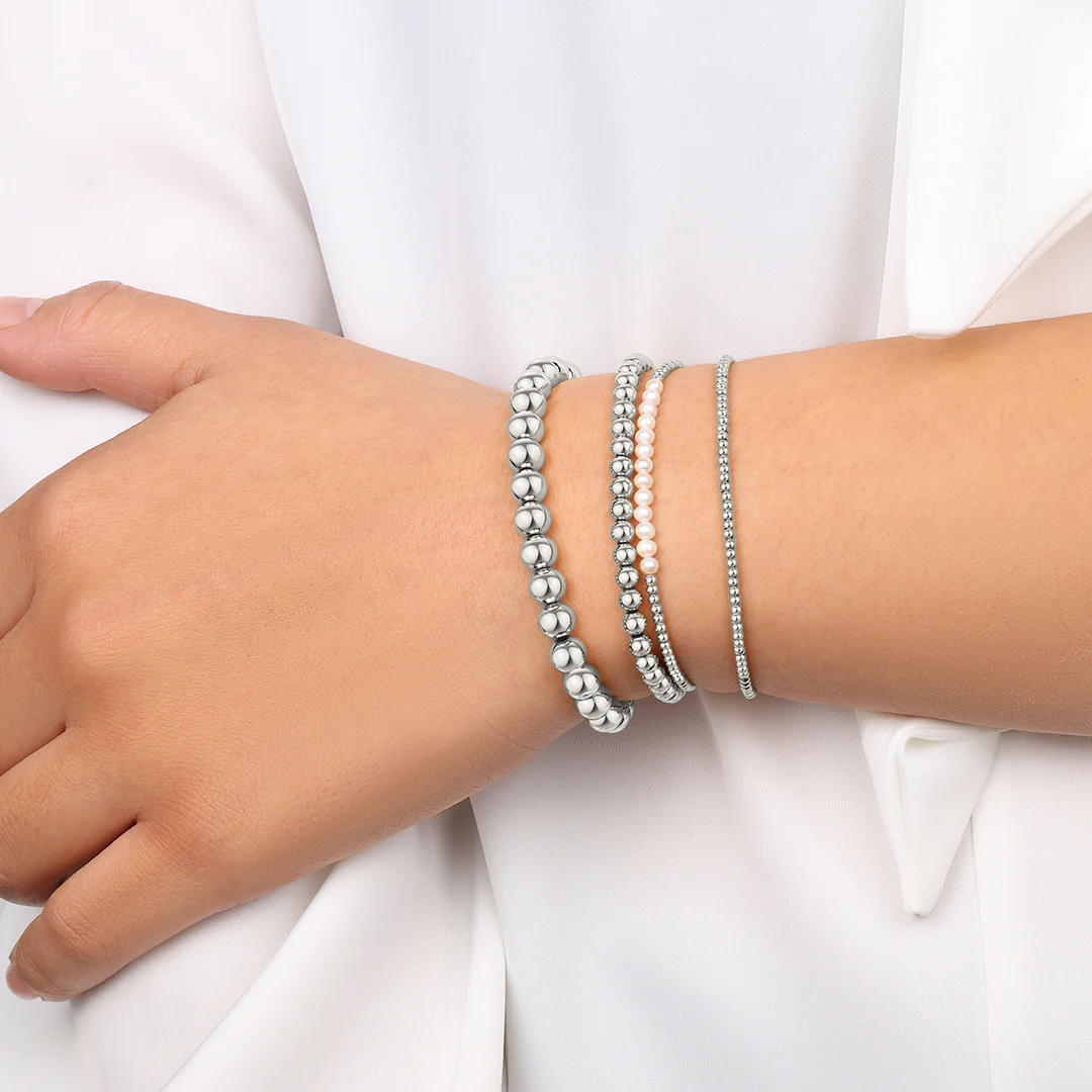 Everyday Pearl Bracelet Stacking Set - Image 10
