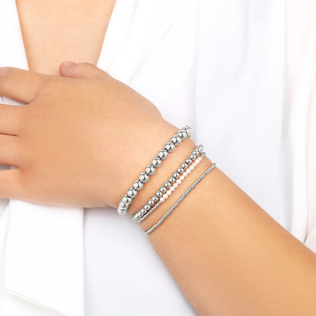 Everyday Pearl Bracelet Stacking Set - Image 11