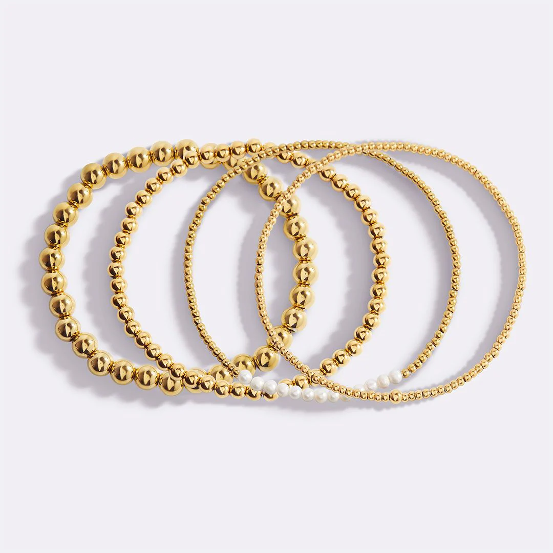 Everyday Pearl Bracelet Stacking Set - Image 18