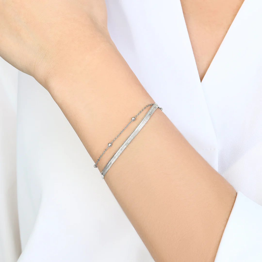 Everyday Stacked Bracelet - Image 8