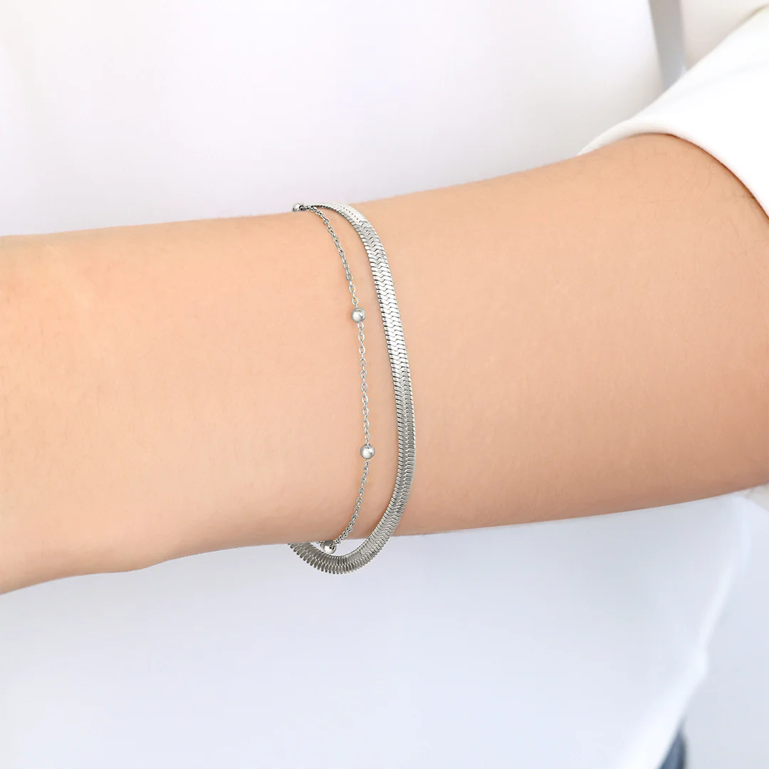 Everyday Stacked Bracelet - Image 9