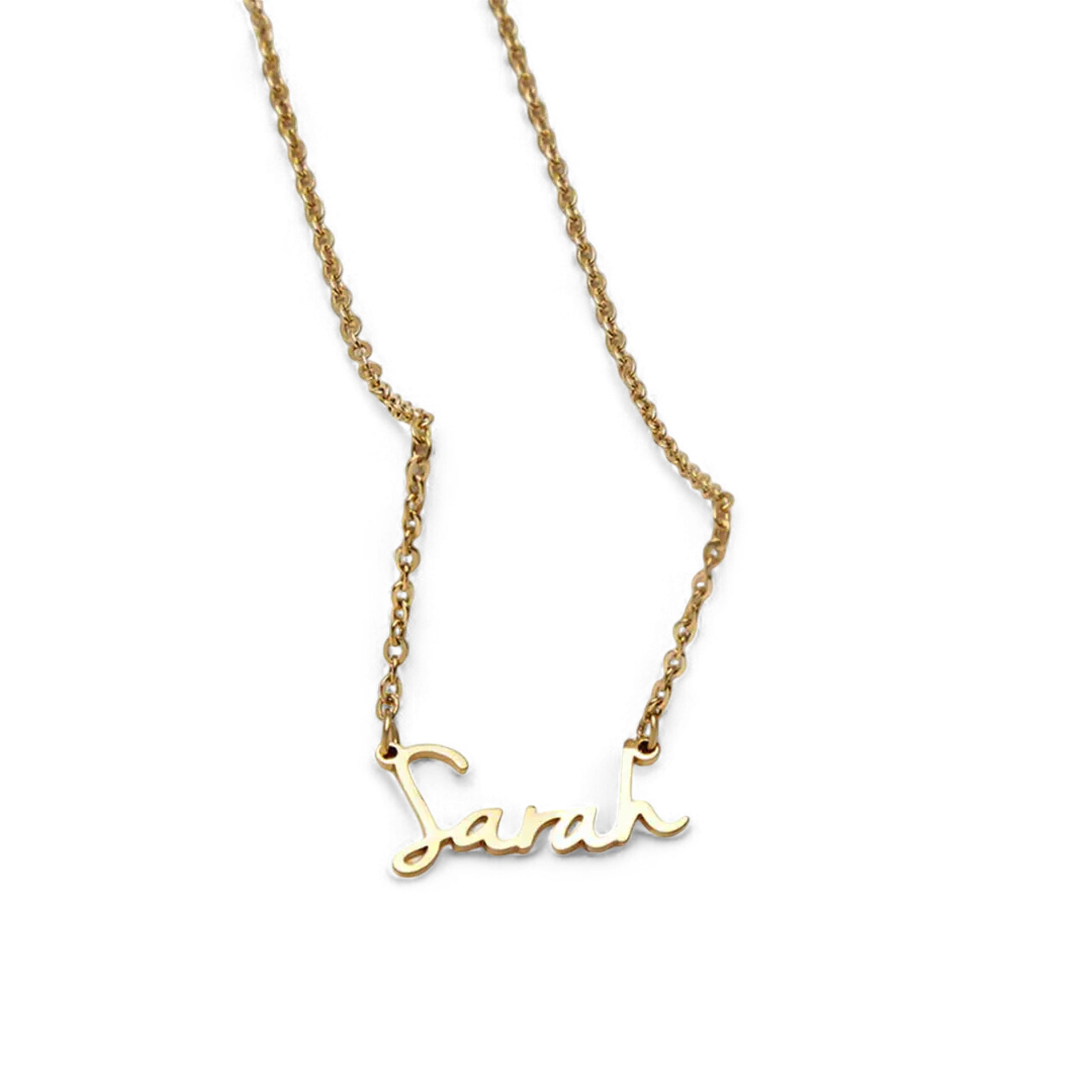 Fairy Name Necklace – Close Fit