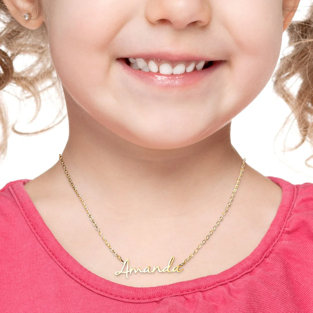Fairy Name Necklace – Close Fit - Image 13