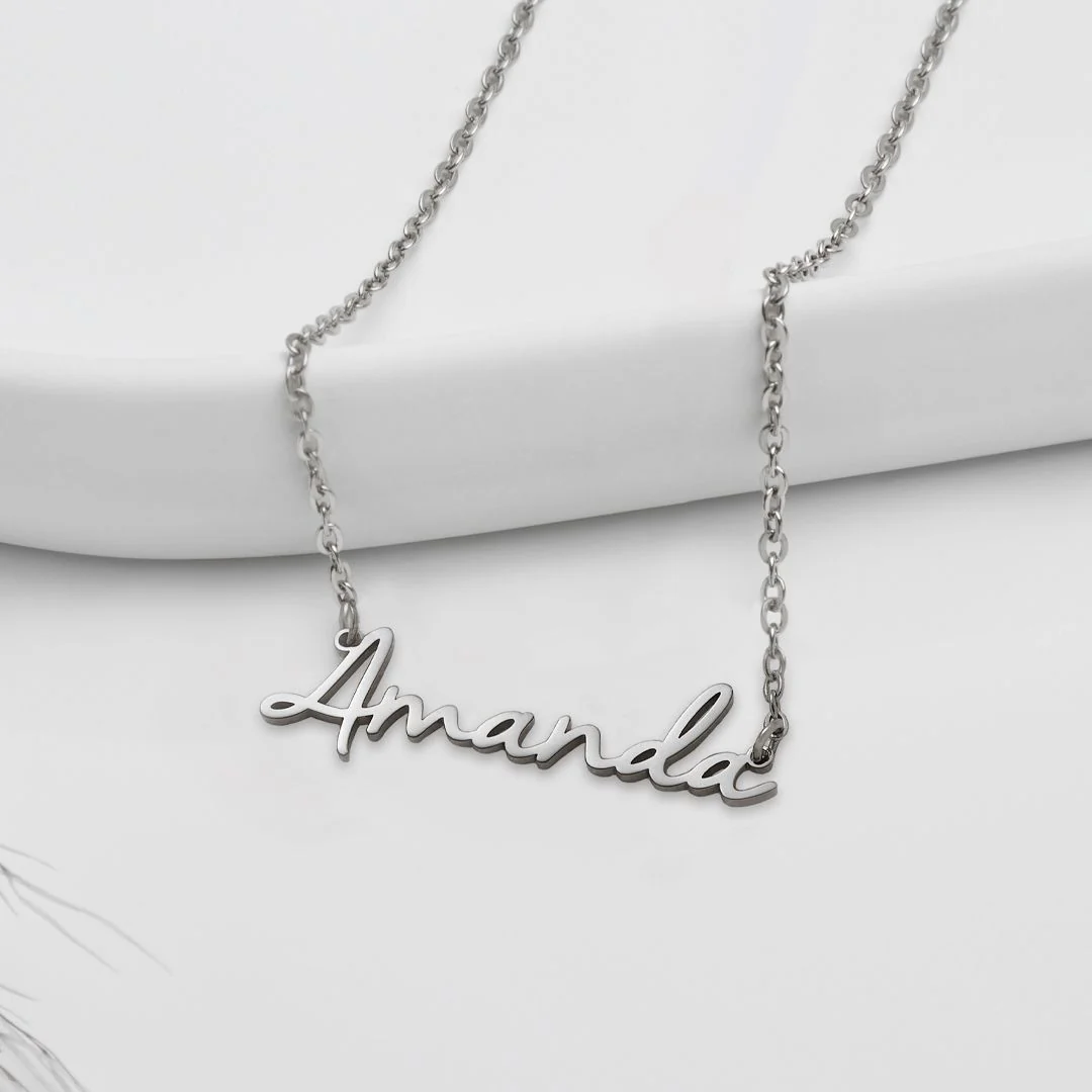 Fairy Name Necklace – Close Fit - Image 6