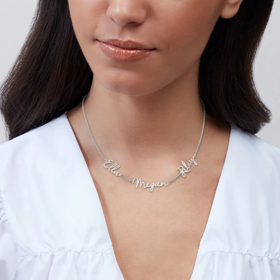 Fairy Multiple Name Necklace | Add Up to 4 Names - Image 11