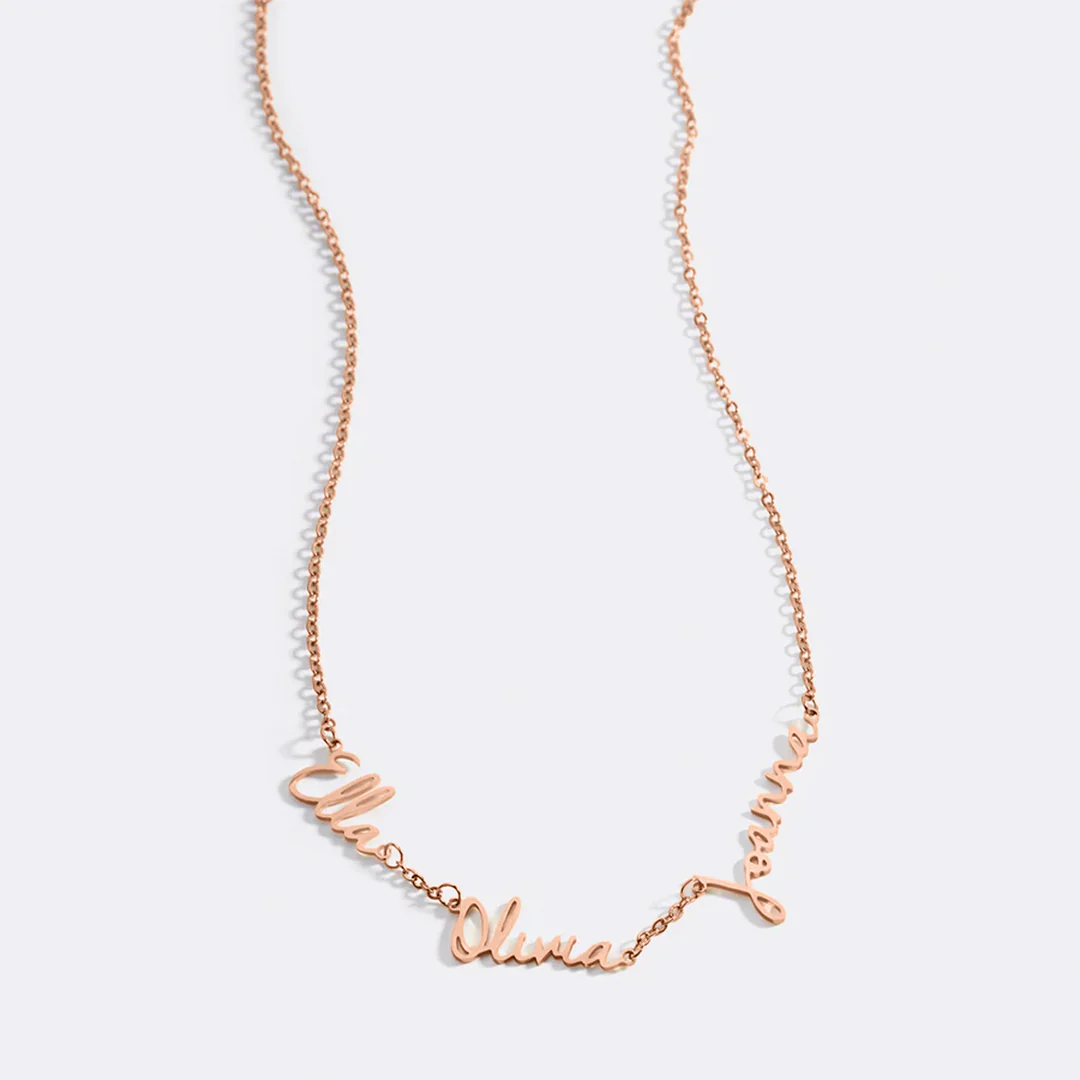Fairy Multiple Name Necklace | Add Up to 4 Names - Image 111