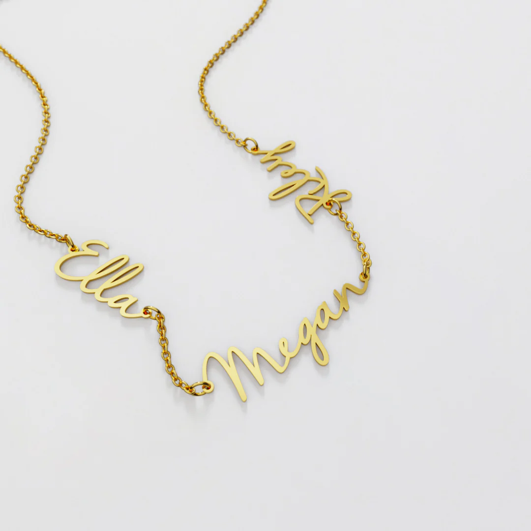 Fairy Multiple Name Necklace | Add Up to 4 Names - Image 31