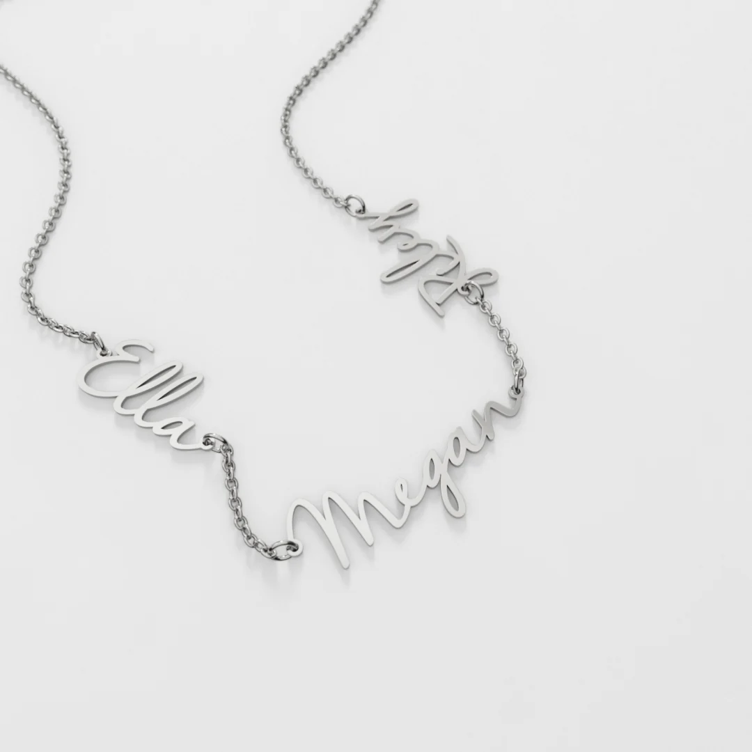 Fairy Multiple Name Necklace | Add Up to 4 Names - Image 33
