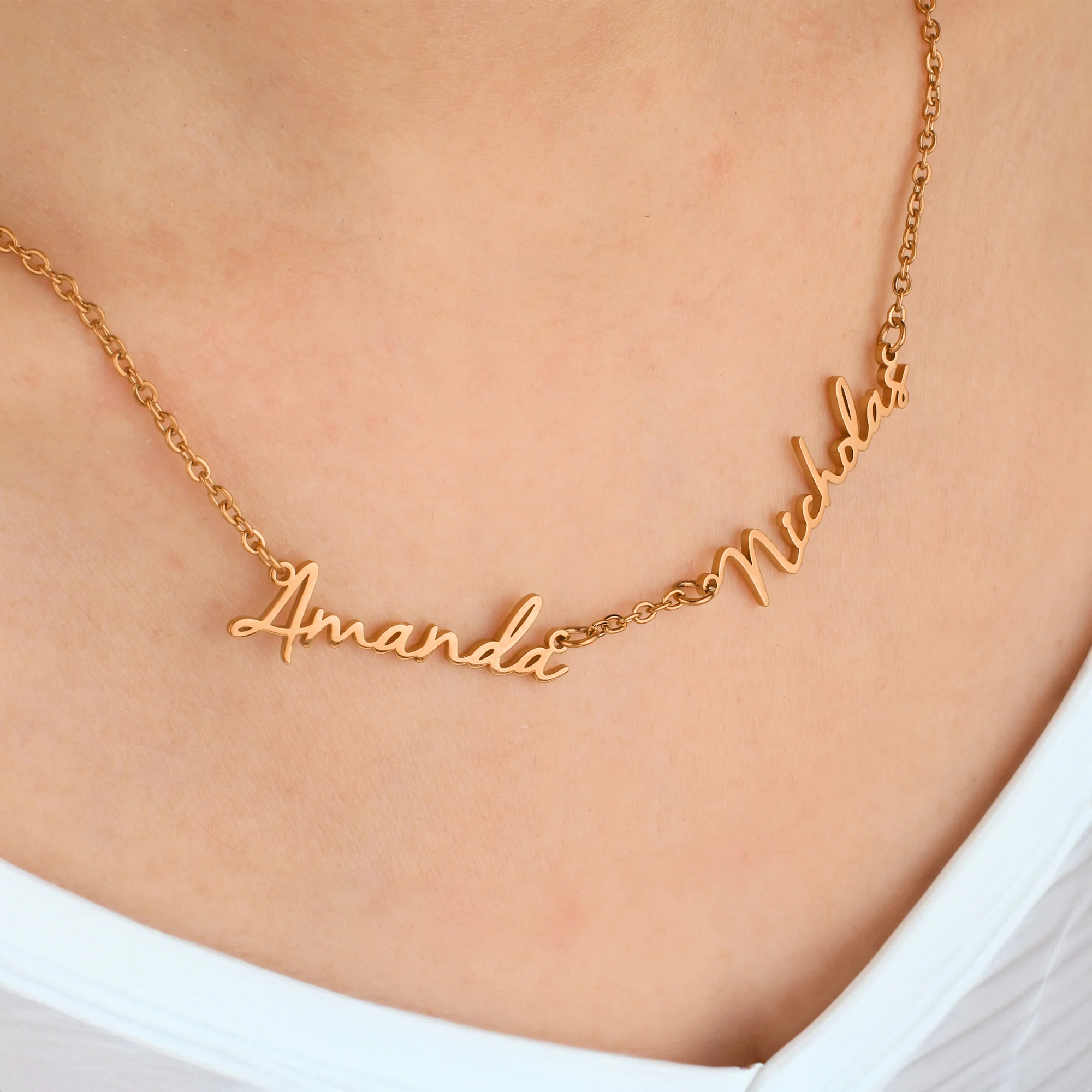 Fairy Multiple Name Necklace | Add Up to 4 Names - Image 4