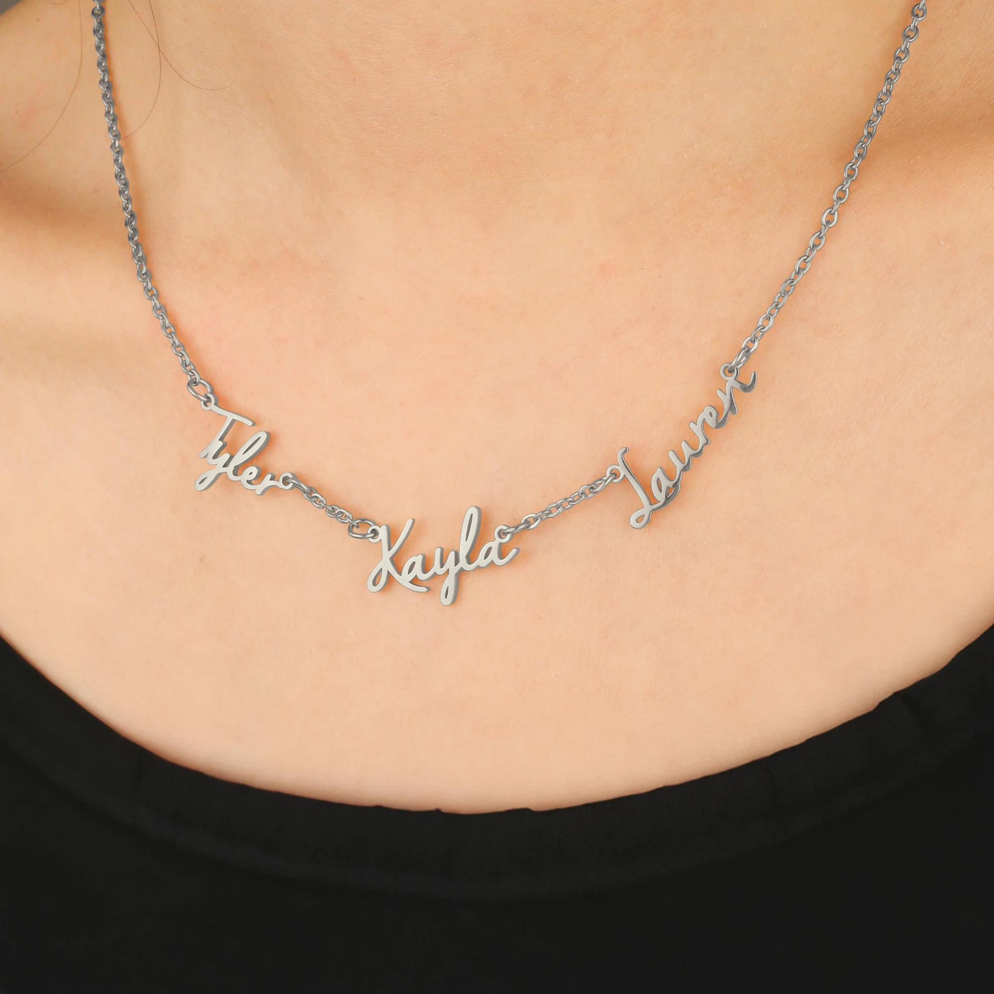 Fairy Multiple Name Necklace | Add Up to 4 Names - Image 58