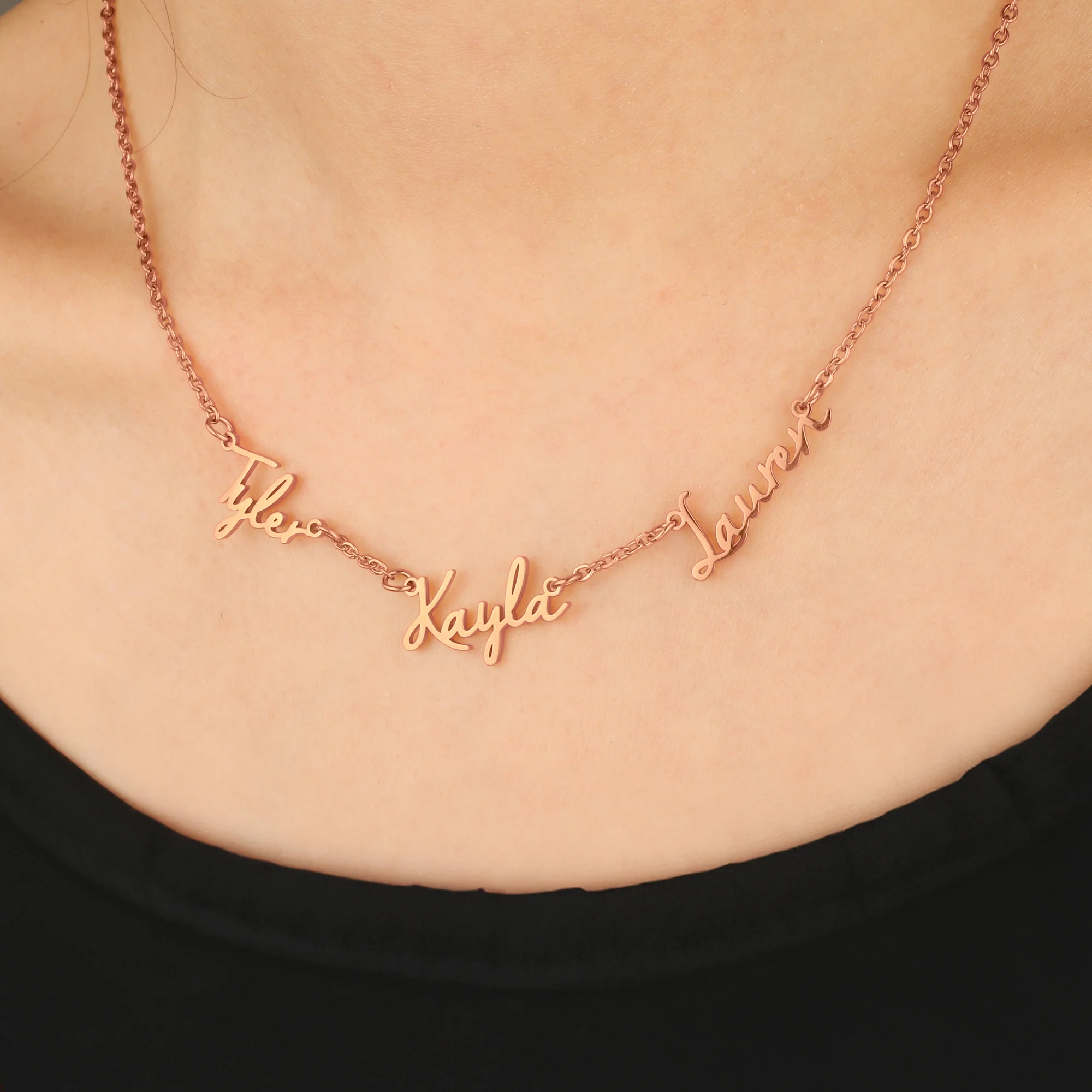 Fairy Multiple Name Necklace | Add Up to 4 Names - Image 59