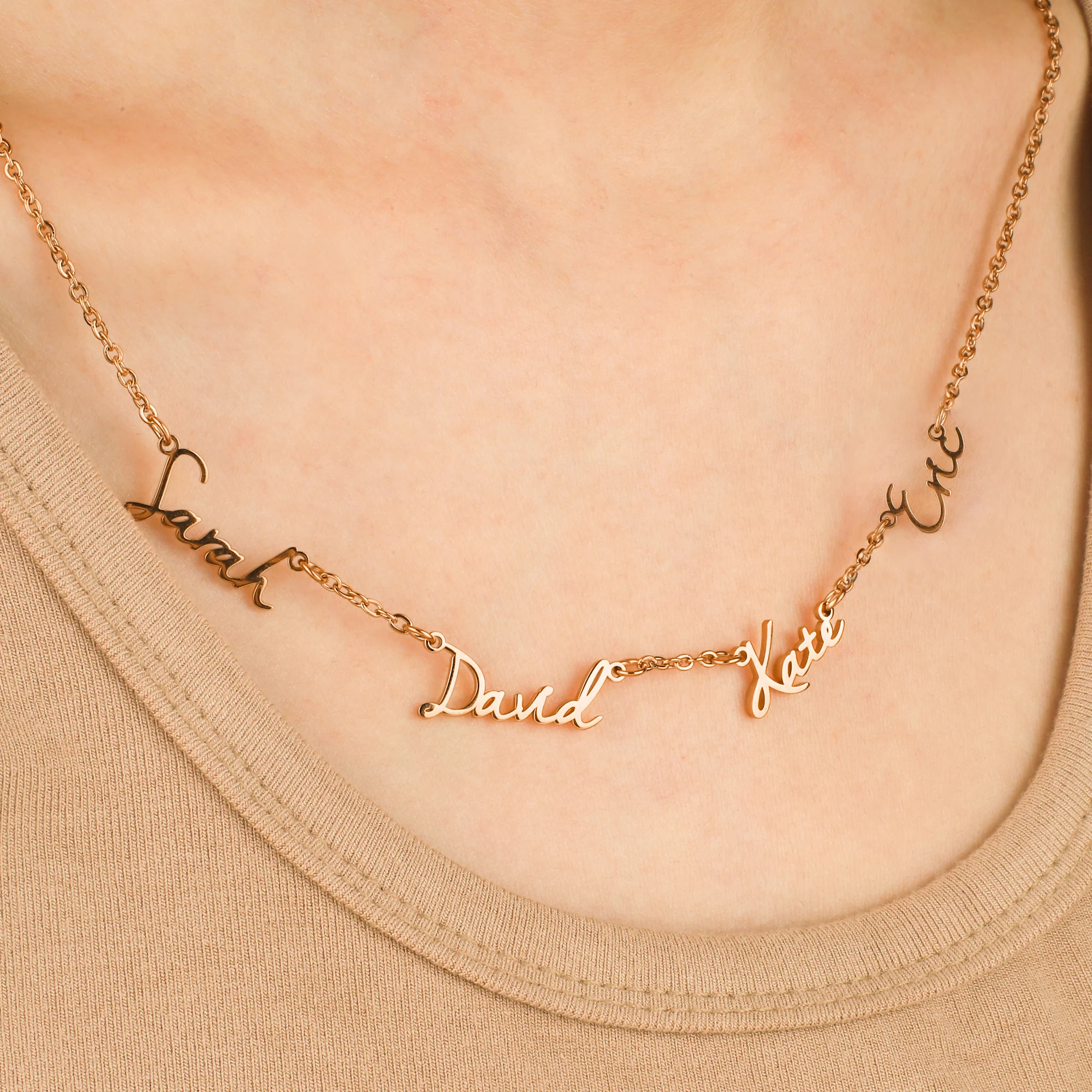 Fairy Multiple Name Necklace | Add Up to 4 Names - Image 70