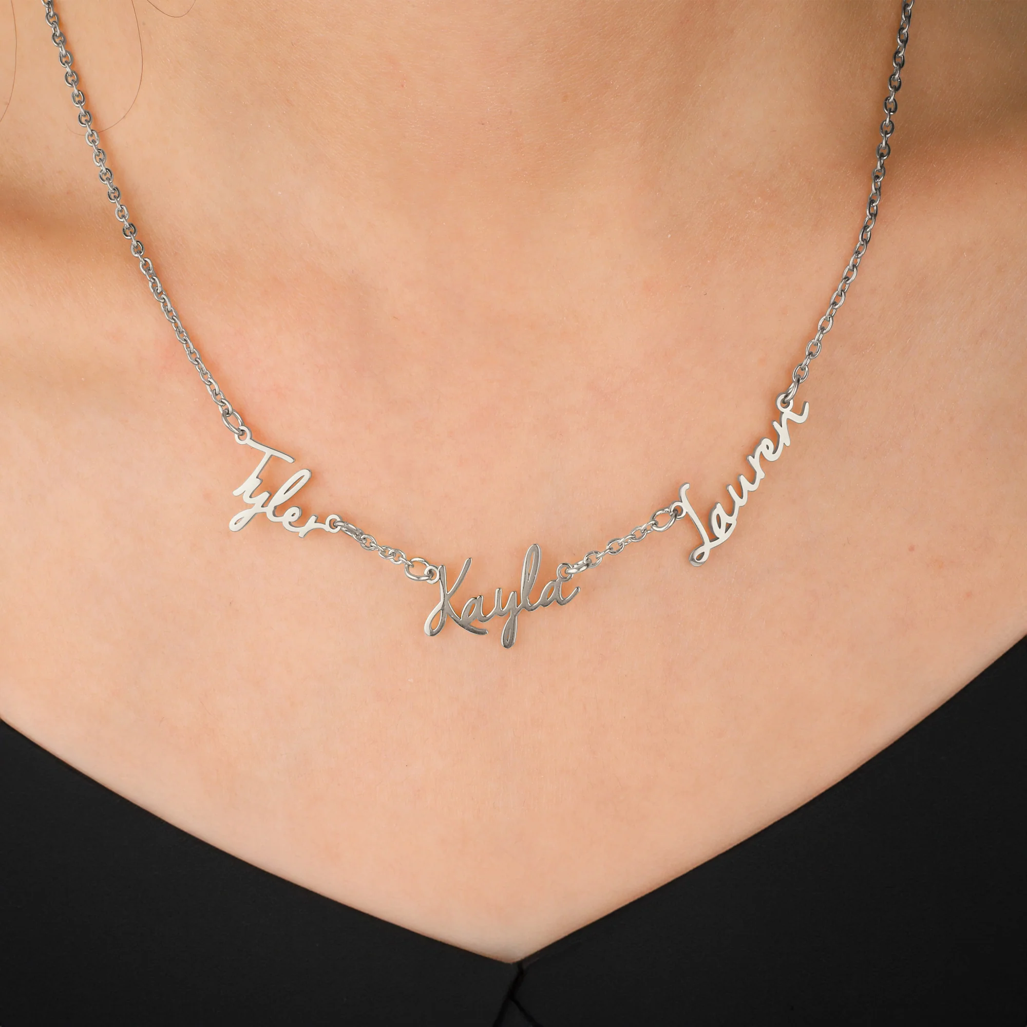 Fairy Multiple Name Necklace | Add Up to 4 Names - Image 72