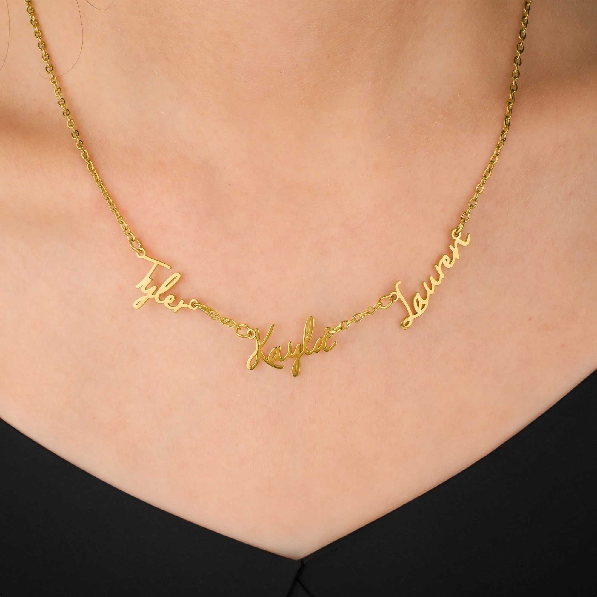 Fairy Multiple Name Necklace | Add Up to 4 Names - Image 73